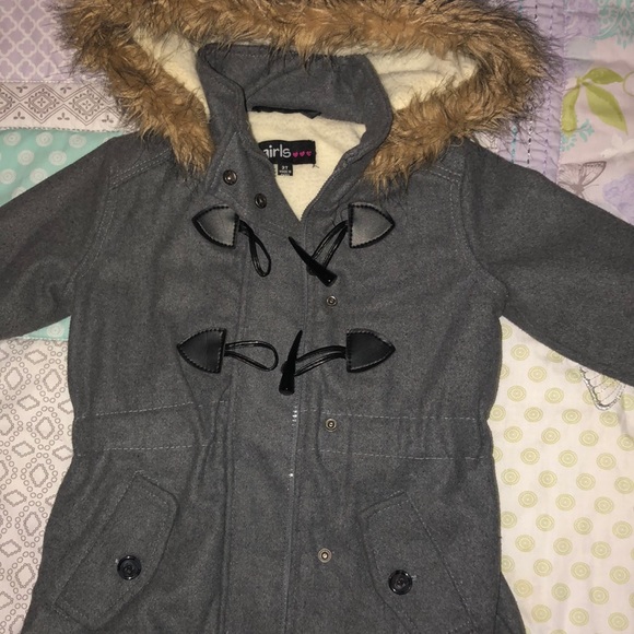 Girls Pea coat - Picture 2 of 4
